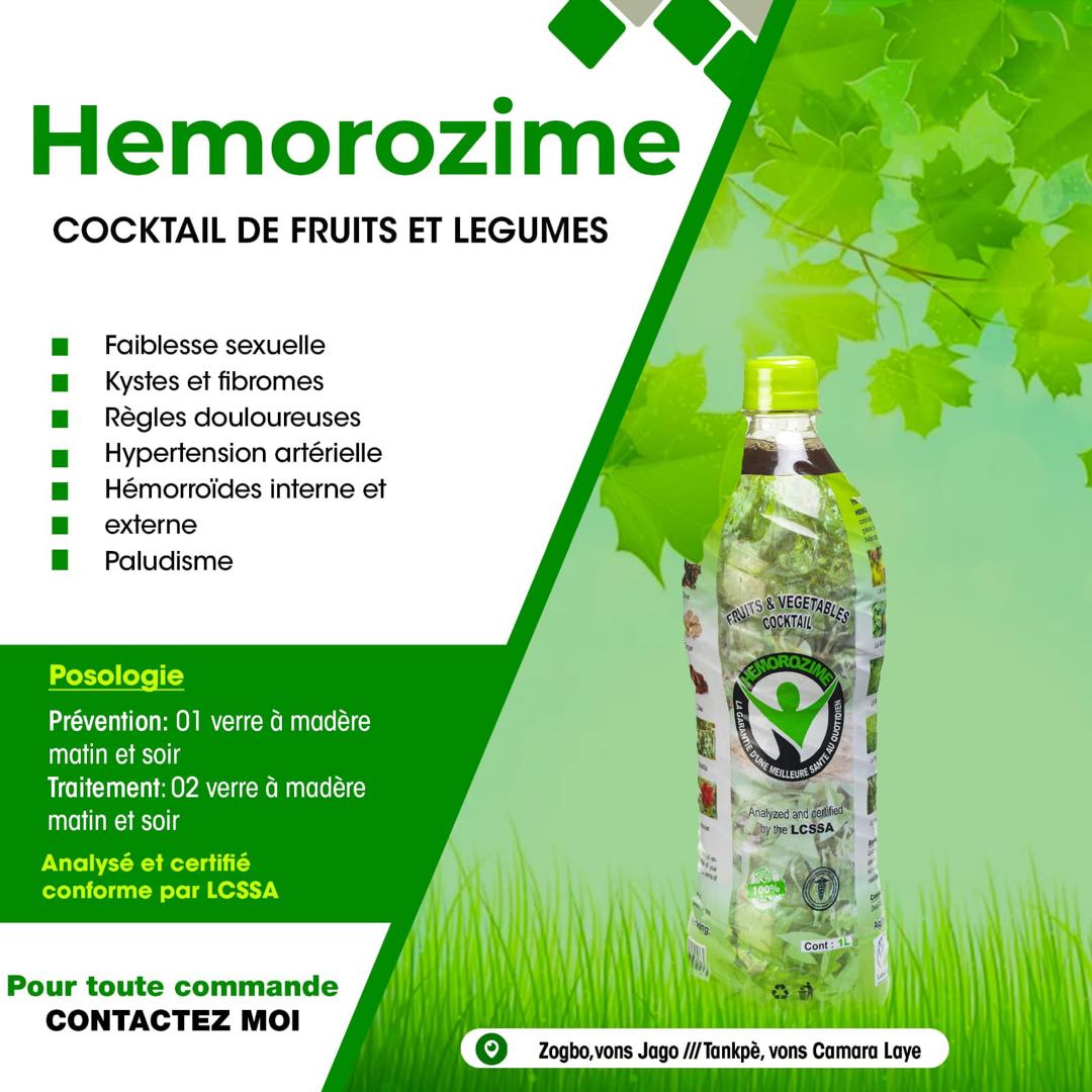 🌿 HEMOROZINE - LA SOLUTION A VOS PROBLEMES DE SANTE