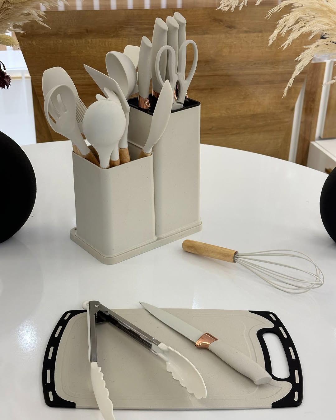 Ensemble d'Ustensiles de Cuisine 19 Pièces