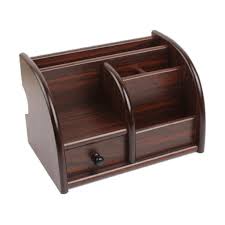 ORGANISATEUR DE BUREAU EN BOIS
