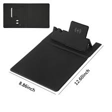 🖱️ Tapis de Souris Multifonction avec Chargeur Sans Fil – Boostez Votre Espace de Travail !
