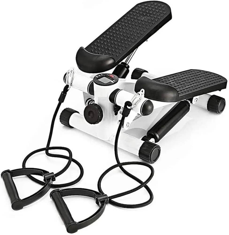 🏋️ Mini Stepper de Fitness avec Élastiques – Brûle Graisse &amp; Tonification Complète !