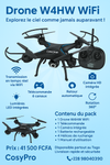 🚁 Drone W4HW WiFi – Explorez le ciel comme jamais auparavant !