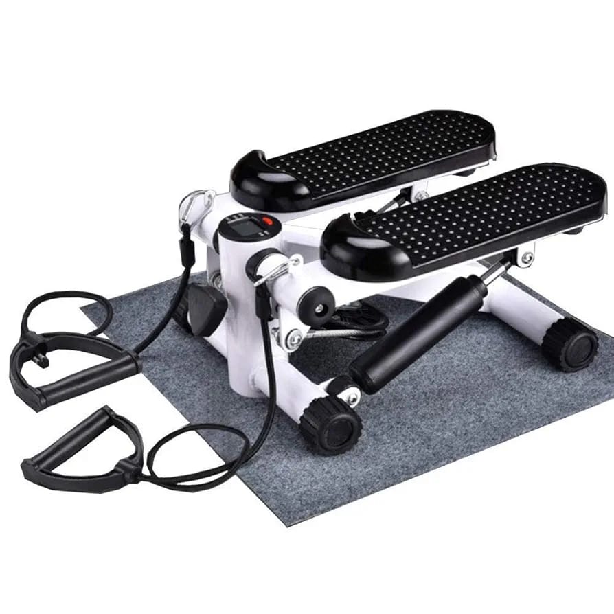 🏋️ Mini Stepper de Fitness avec Élastiques – Brûle Graisse &amp; Tonification Complète !